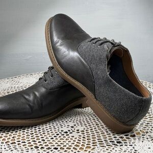 SONOMA Men Goods for Life Braddock Saddle Oxford Grey Shoes Size 11M sku 3266